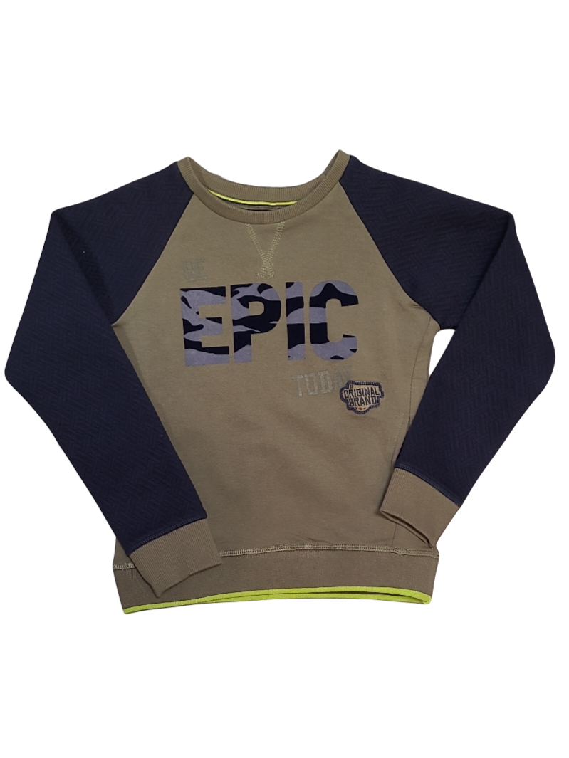 Sweater &quot;Be Epic Today&quot; Quapi Kaki