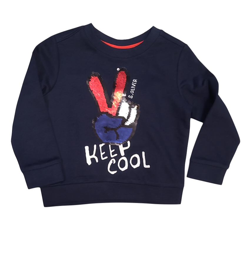Sweater &quot;Keep Cool&quot; S-Oliver Marine