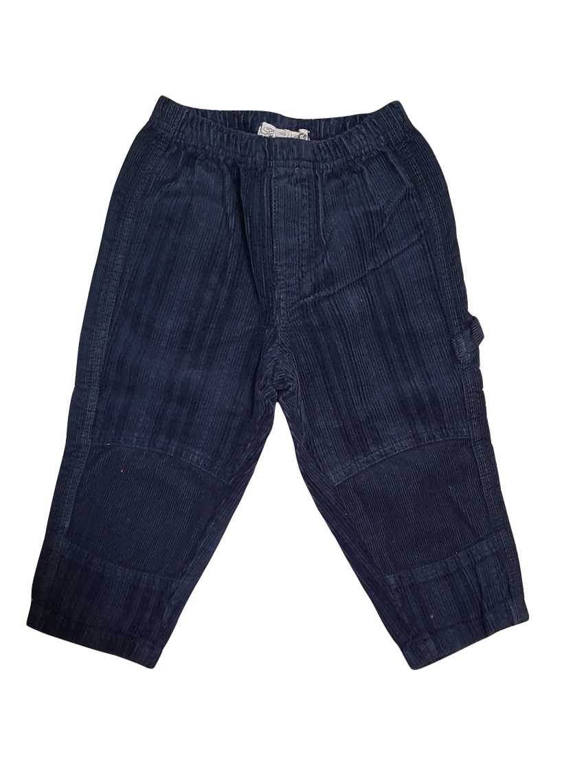 Broek Velours Gymp Marine