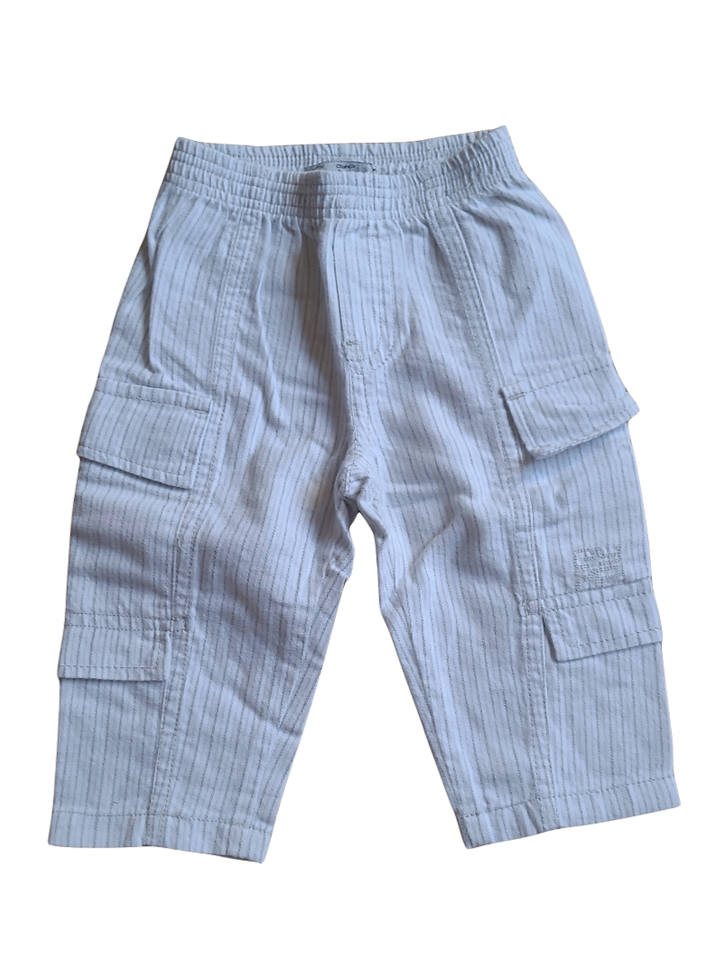 Broek Gymp Ecru Gestreept