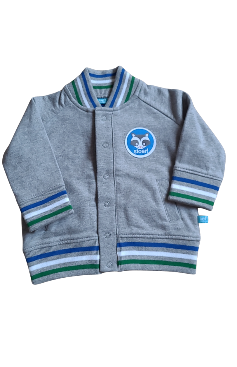 Gilet &quot;Stoer&quot; Lief Grijs