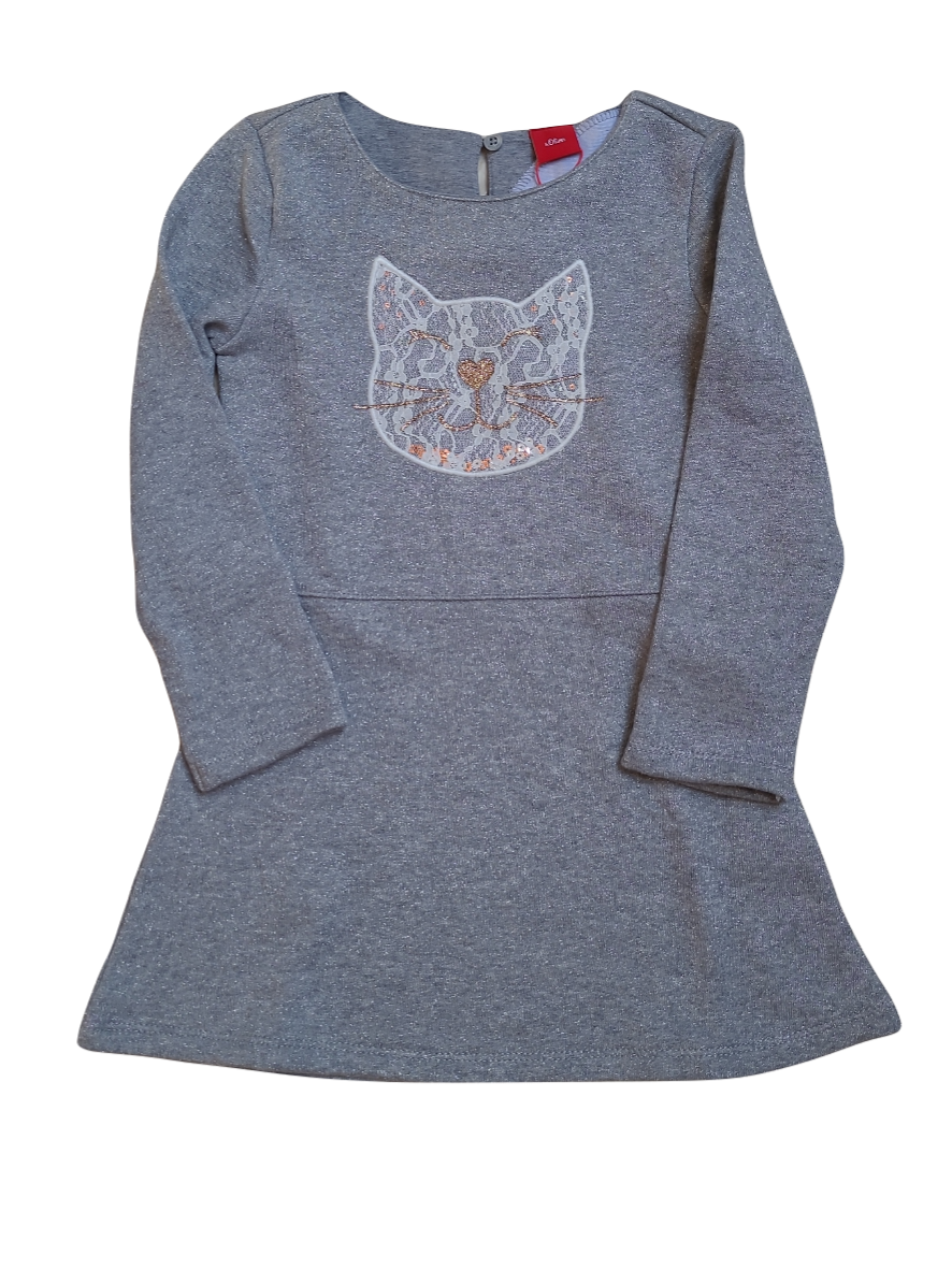 Kleed Glitters &quot;Kat&quot; S-Oliver Zilver