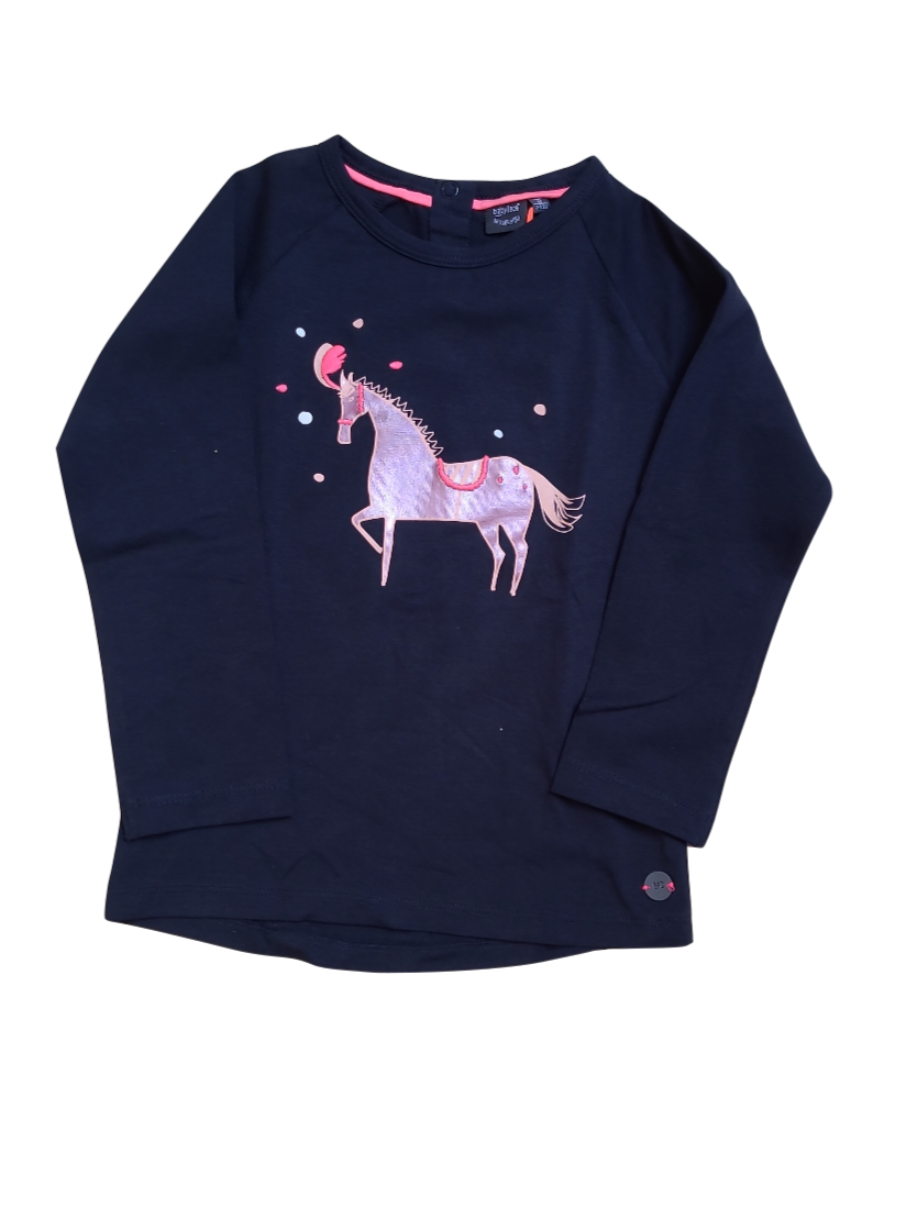 T-Shirt L/M &quot;Paard&quot; Babyface Marine