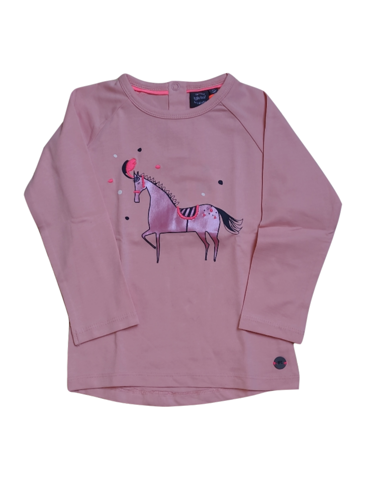 T-Shirt L/M &quot;Paard&quot; Babyface Roos