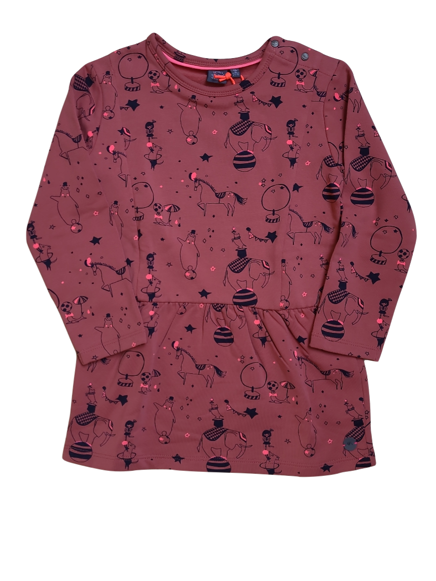 Sweater kleedje &quot;Circus&quot; Babyface Old Rose