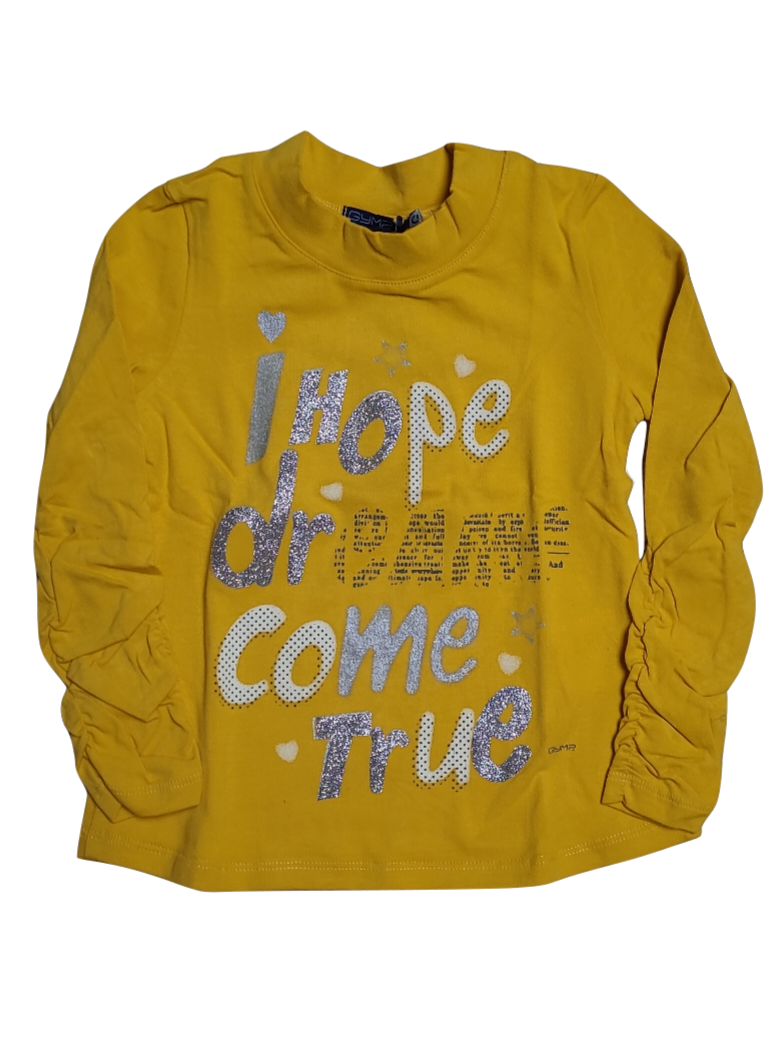 T-Shirt L/M &quot;I Hope&quot; Gymp Geel