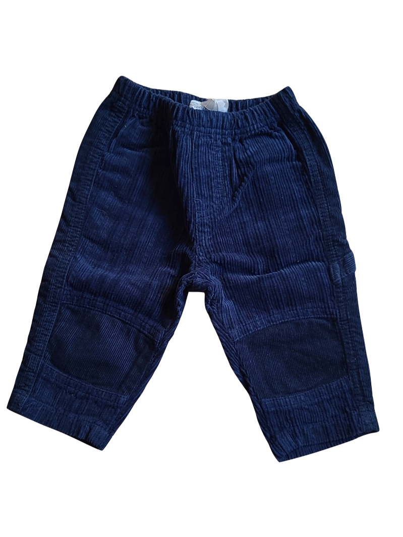 Broek Velours Gymp Marine
