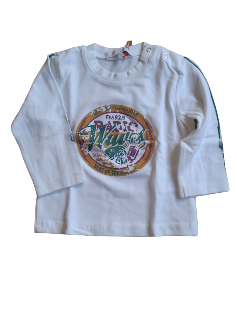 T-Shirt L/M &quot;Waves&quot; Gymp Wit