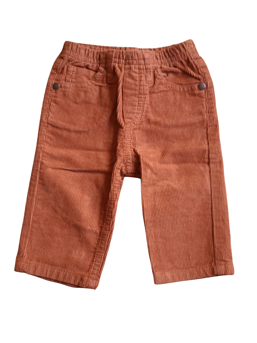 Broek Velours P&#39;tit Filou Bruin