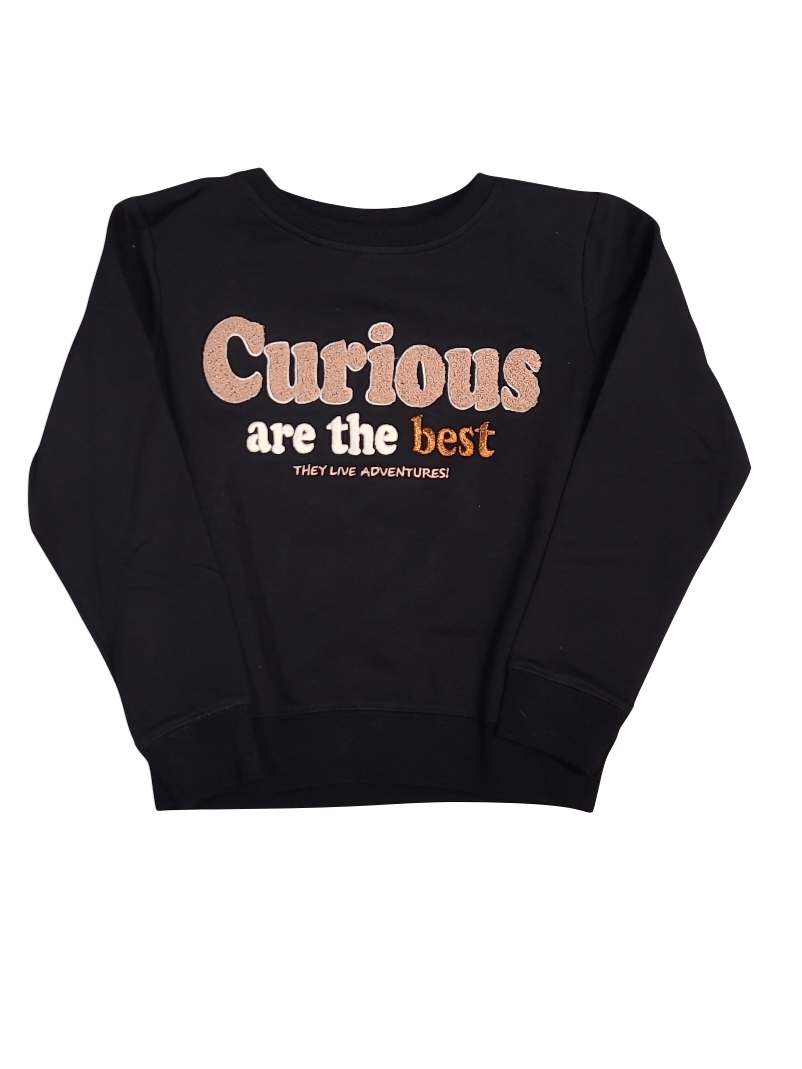 Sweater &quot;Curious&quot; Rumbl Zwart