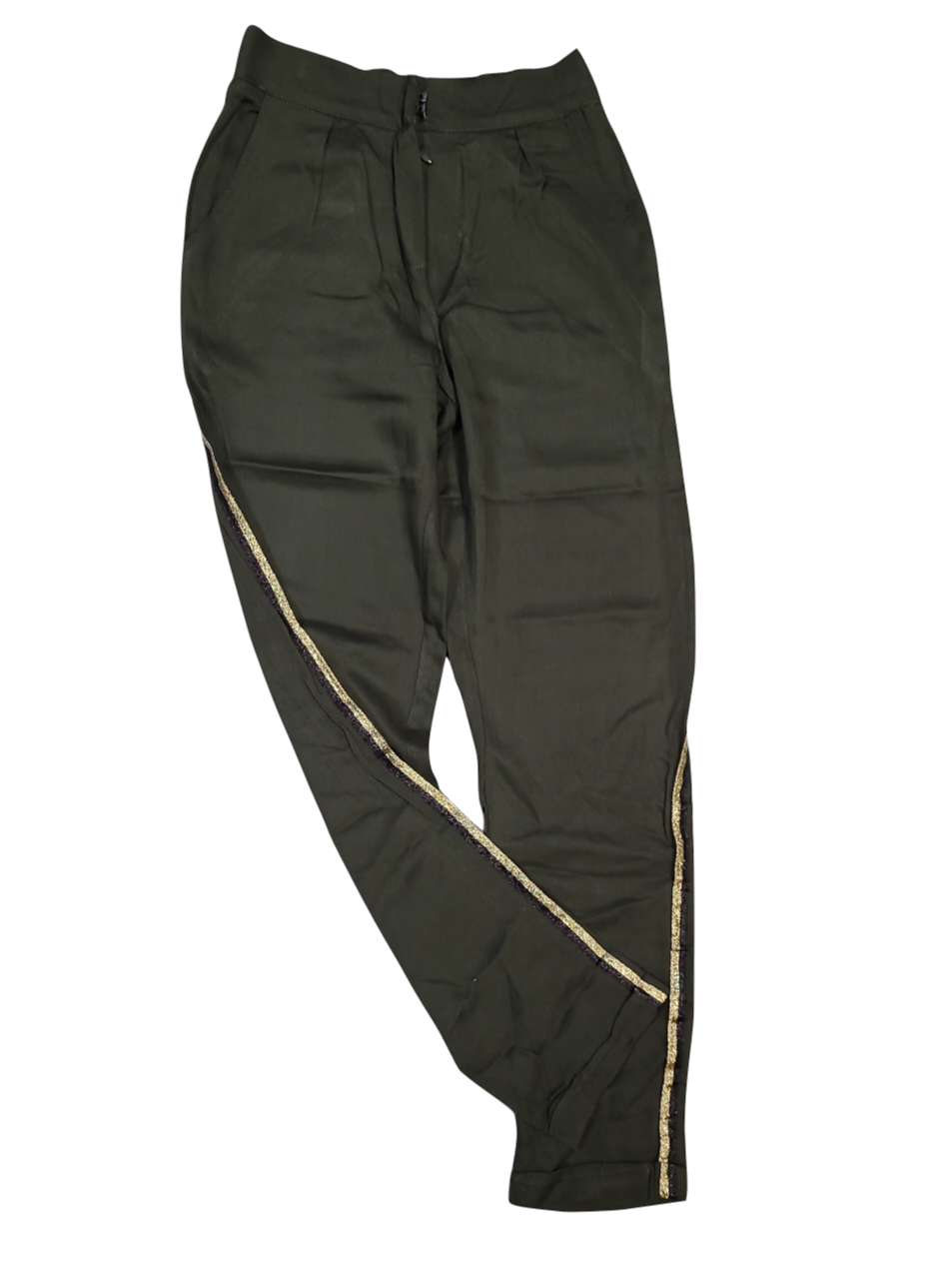 Broek Glitter Someone Donkergroen