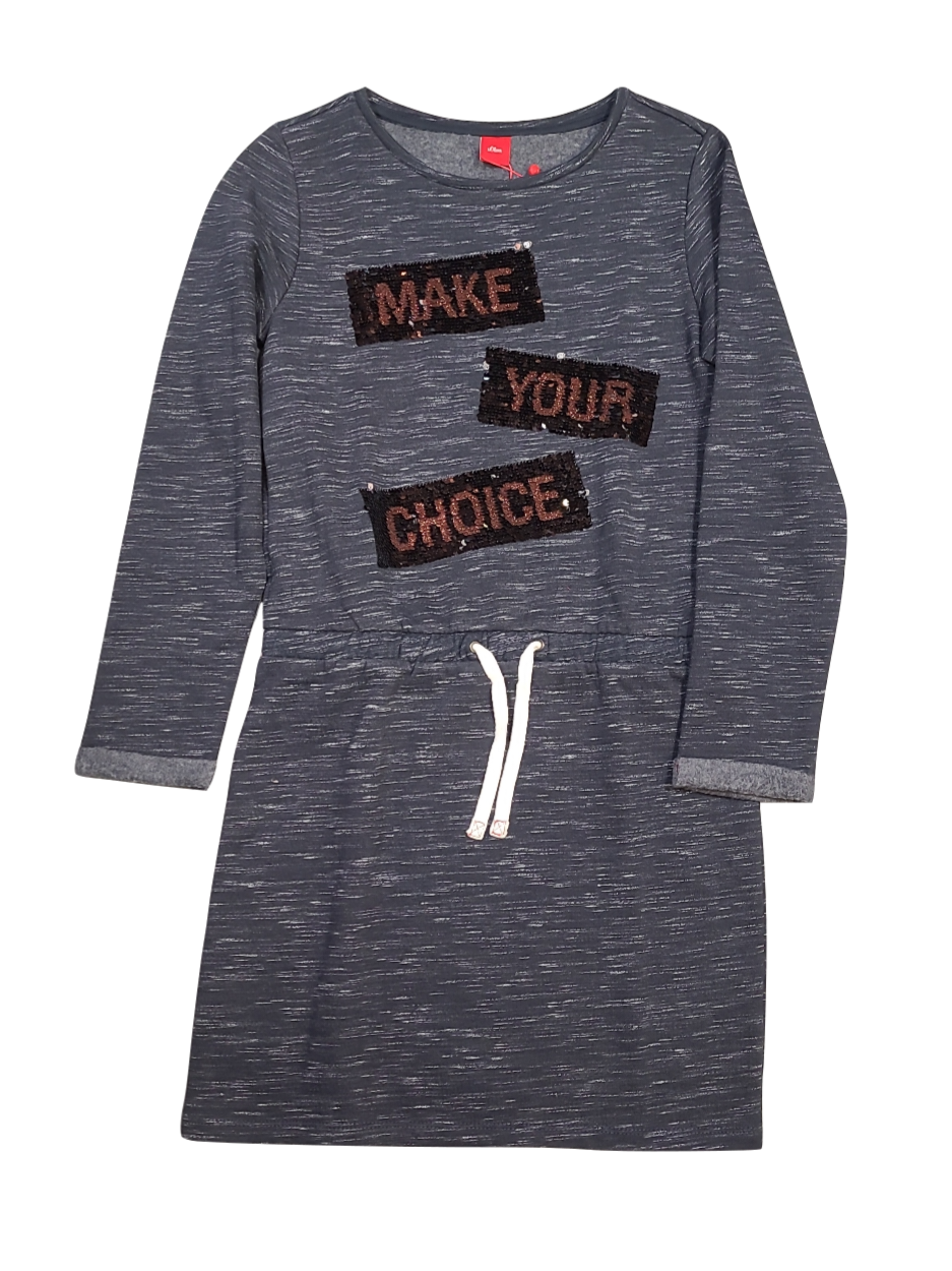Kleed &quot;Make Your Choice&quot; S-Oliver Donkergrijs