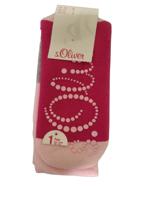 Antislip Sokken S-Oliver Roos/Grijs