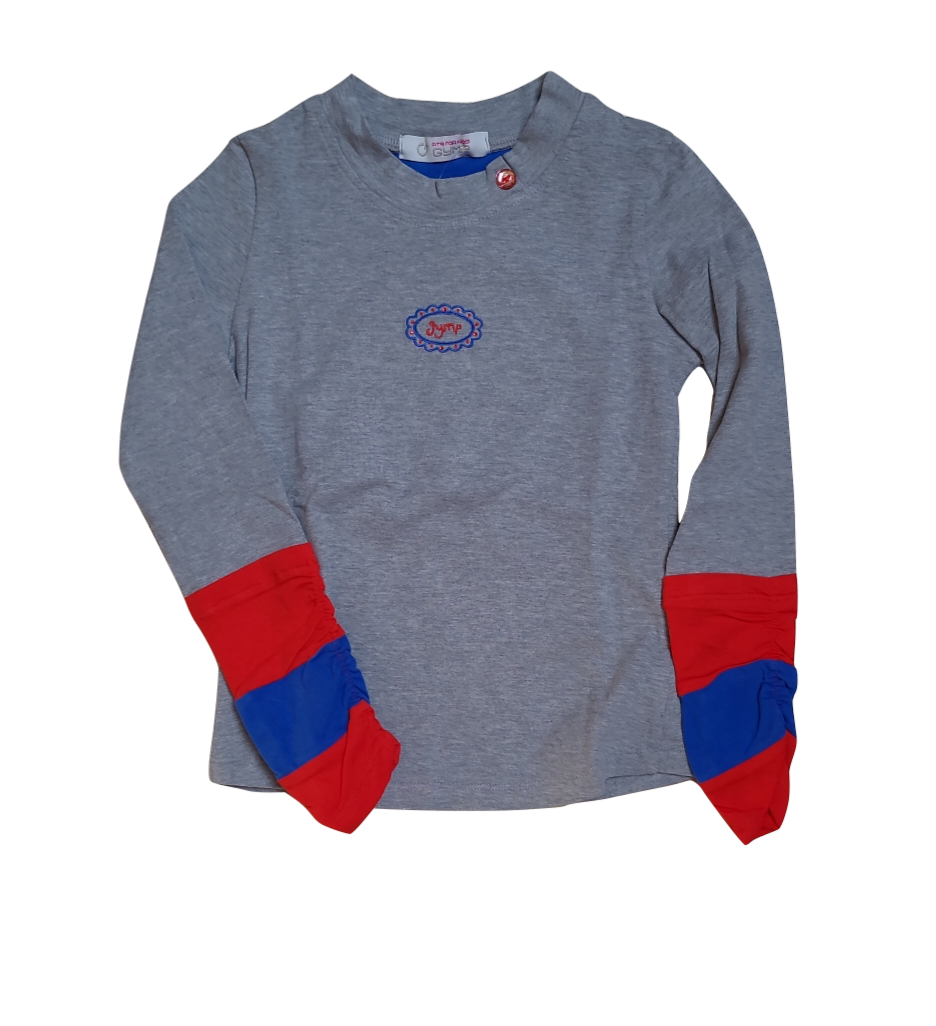 T-Shirt L/M Gymp Grijs