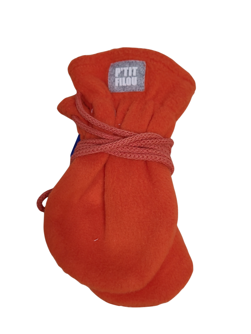 Wanten Zonder Duim Fleece P&#39;tit Filou Oranje