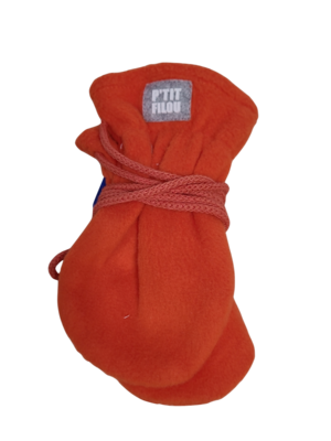 Wanten Zonder Duim Fleece P&#39;tit Filou Oranje