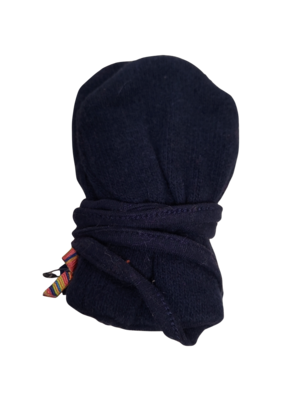 Wanten Zonder Duim Fleece Gymp Donkerblauw