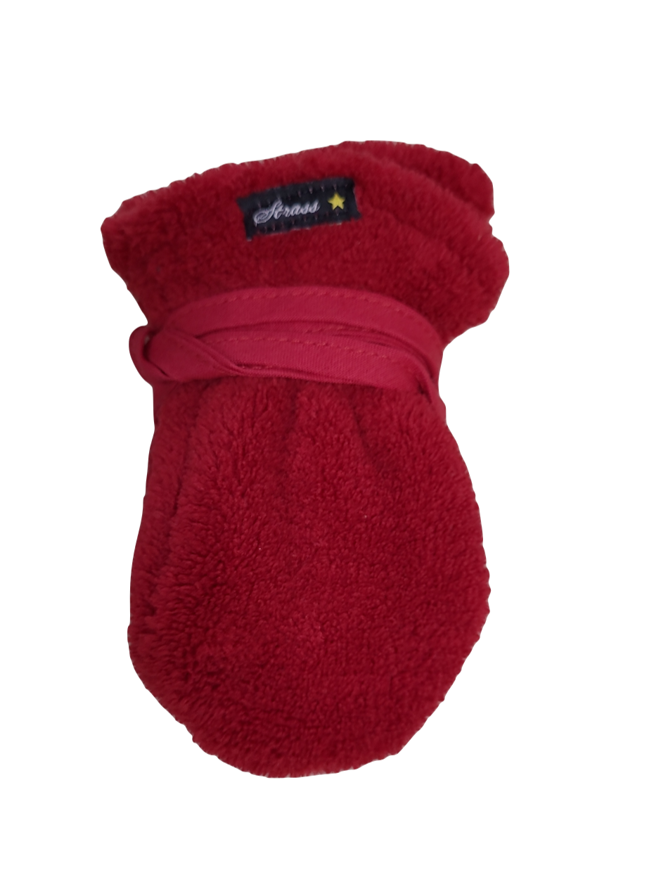 Wanten Zonder Duim Strass Rood