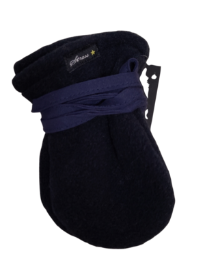 Wanten Zonder Duim Fleece Strass Donkerblauw