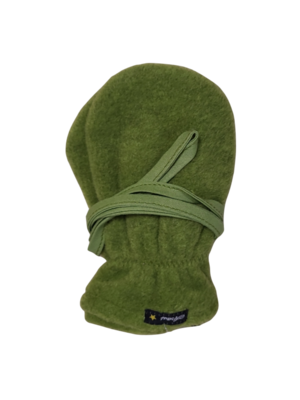 Wanten Zonder Duim Fleece Strass Groen