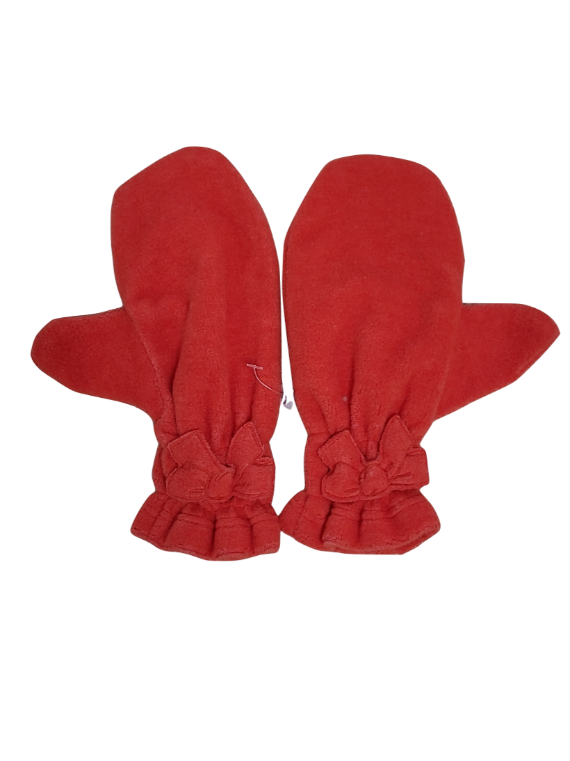 Wanten Met Duim Fleece Gymp Rood