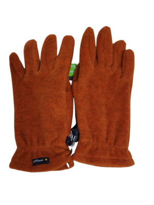 Handschoenen Fleece Strass Roest