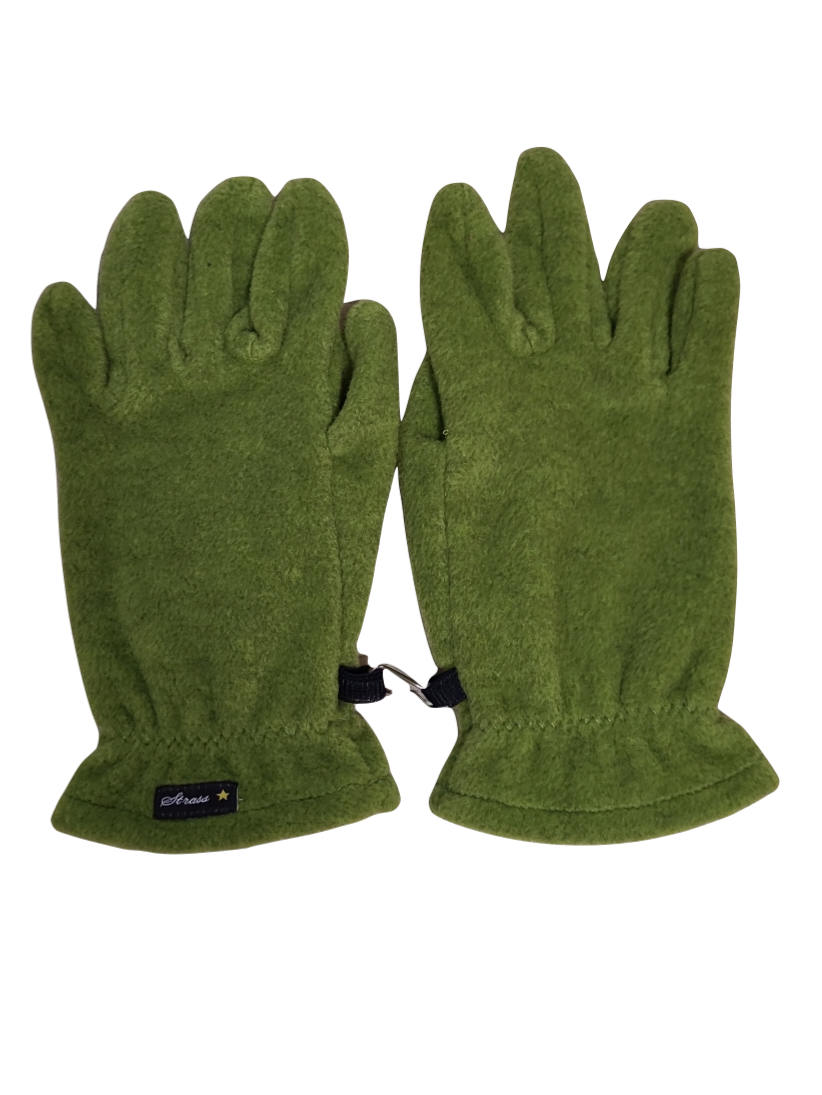 Handschoenen Fleece Strass Groen