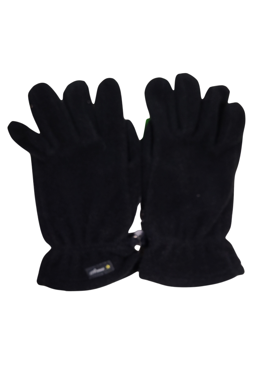 Handschoenen Fleece Strass Zwart