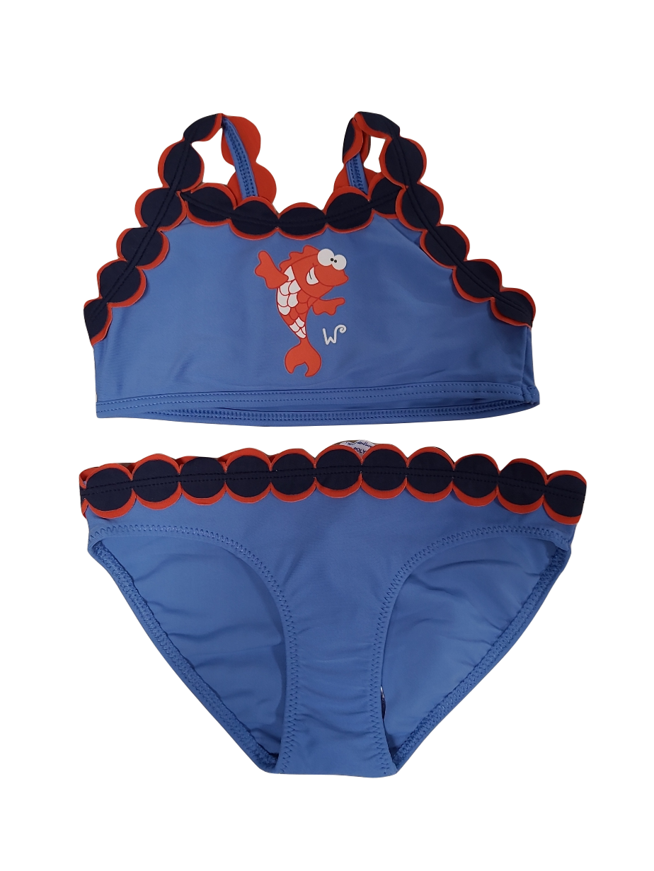 Bikini &quot;Koi&quot; Woody Aqua