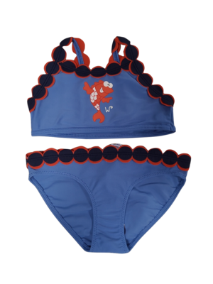 Bikini &quot;Koi&quot; Woody Aqua