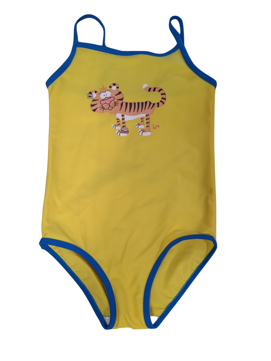Badpak &quot;Tijger&quot; Woody Geel