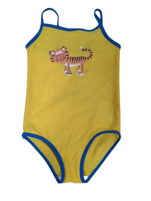 Badpak &quot;Tijger&quot; Woody Geel