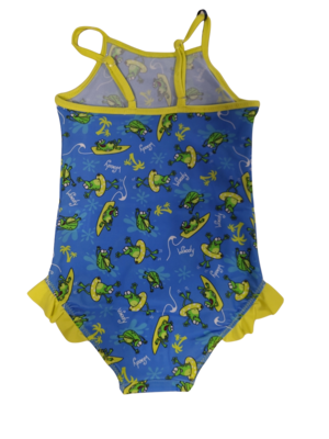 Badpak "Frogs" Woody Blauw