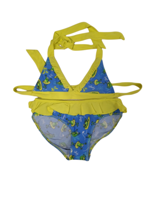 Bikini &quot;Frogs&quot; Woody Blauw