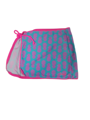Beach Rokje &quot;Ananas&quot; Rumbl Roos/Blauw