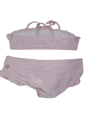 Bikini Glitter Noukie's Roos Geruit