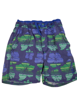 Zwemshort &quot;Bloemen&quot; S-Oliver Blauw