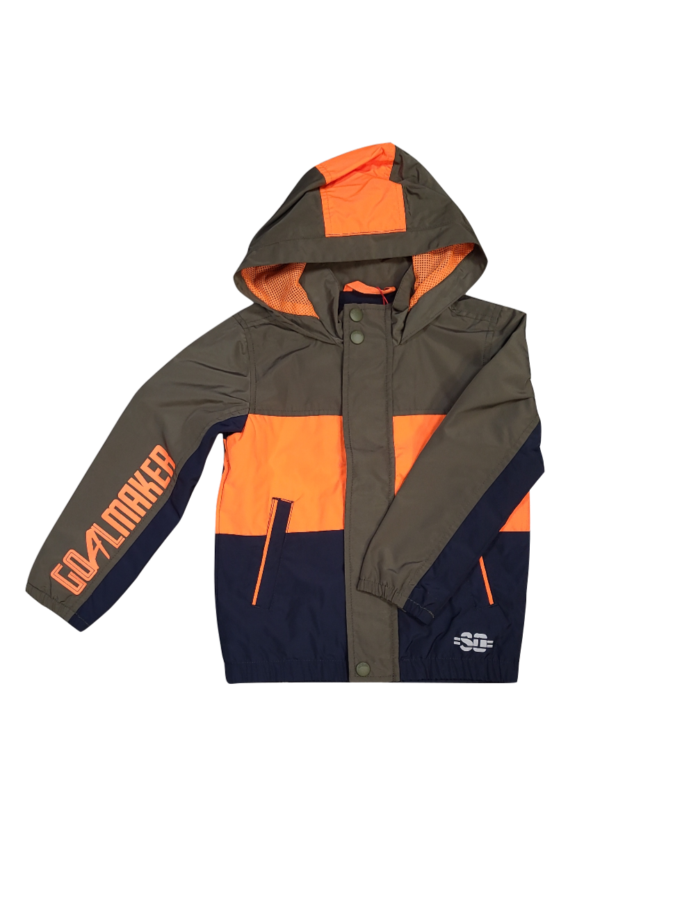 Jas Met Kap S-Oliver Kaki/Oranje