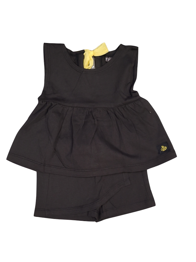 Set Tuniek + Short Gymp Zwart