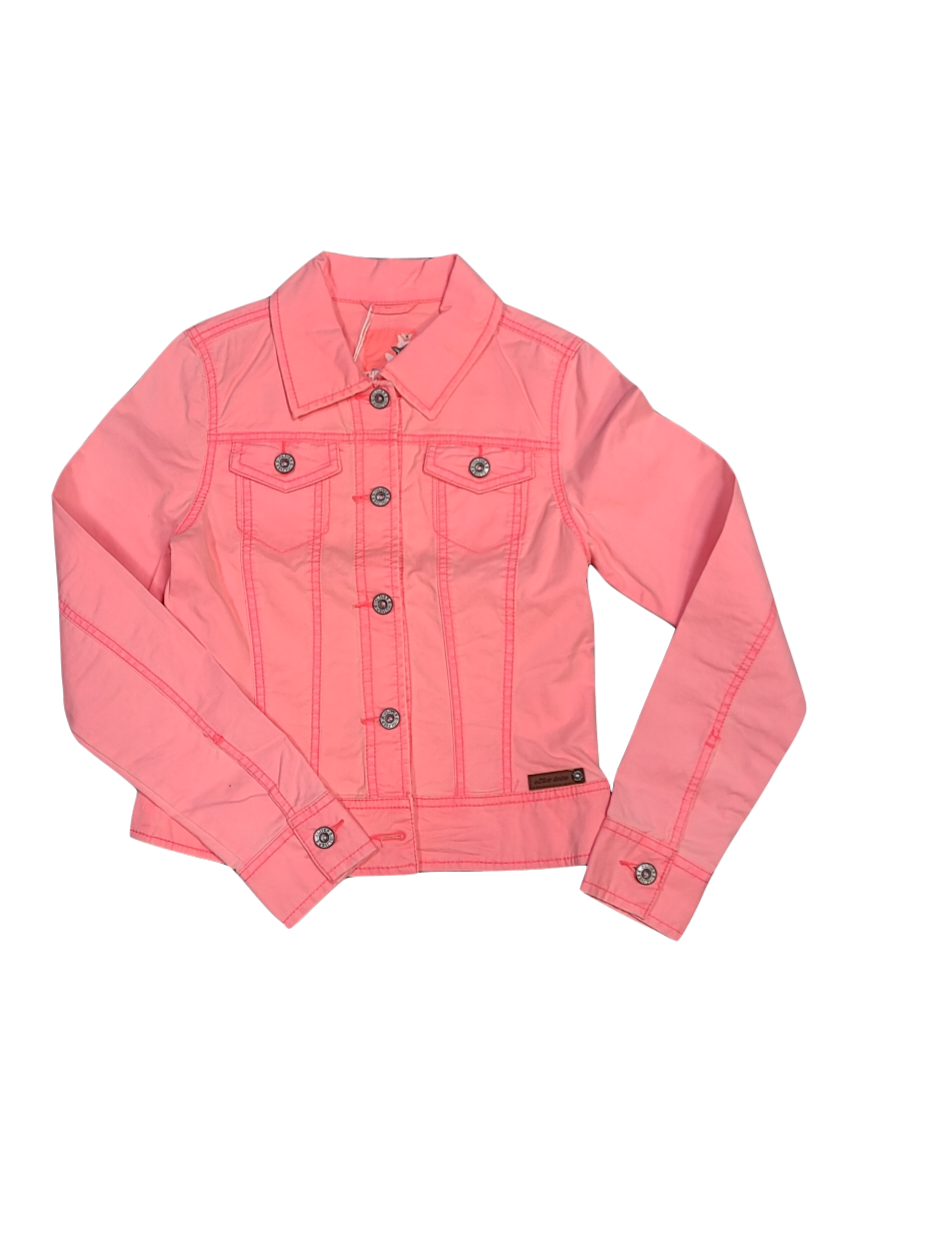 Jeansvest S-Oliver Fluo Roze