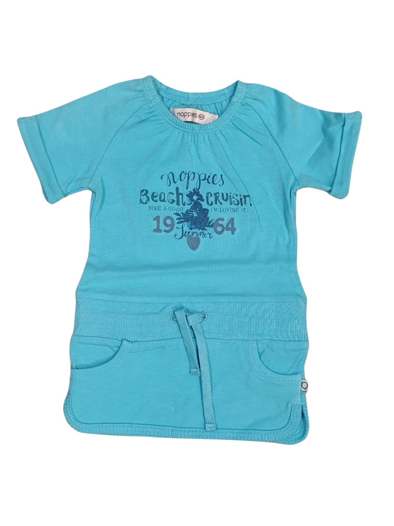 Kleed &quot;Beach Cruisin&#39;&quot; Noppies Blauw