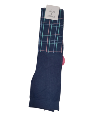 Collants Filou &amp; Friends Blauw Geruit