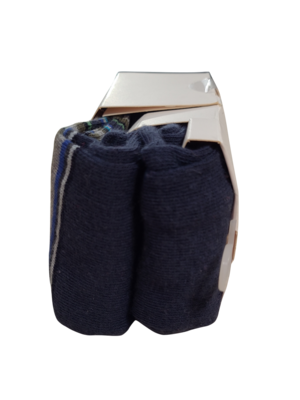 Collants Camano 2 paar Donkerblauw + Gestreept