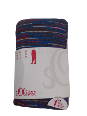 Collants S-Oliver Bruin Gestreept
