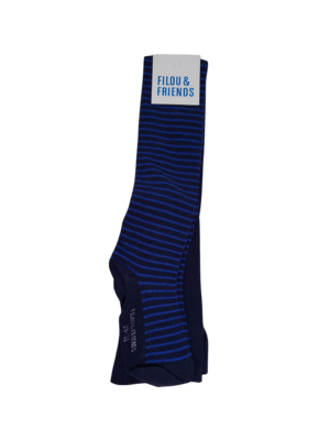 Collants Filou &amp; Friends Donkerblauw Gestreept