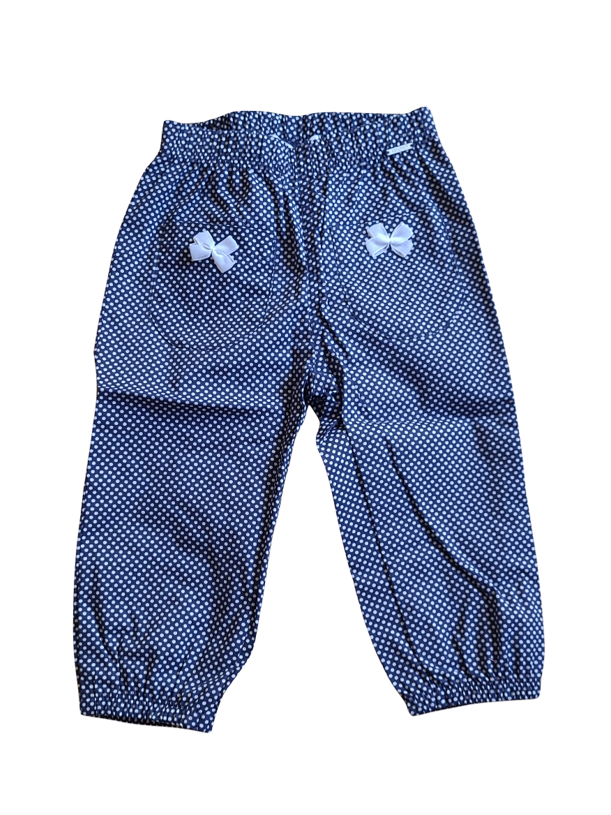 Broek &quot;Dots/Strikjes&quot; Gymp Marine