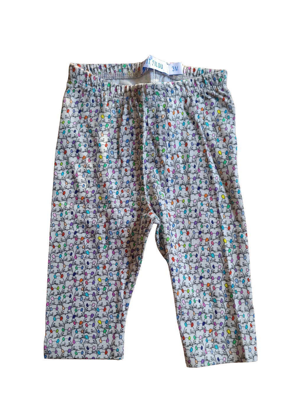 Legging P&#39;tit Filou Multi Bedrukt
