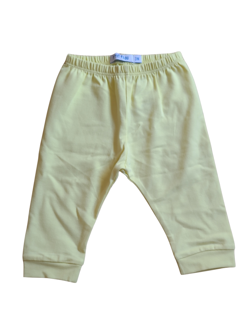 Broek P&#39;tit Filou Geel