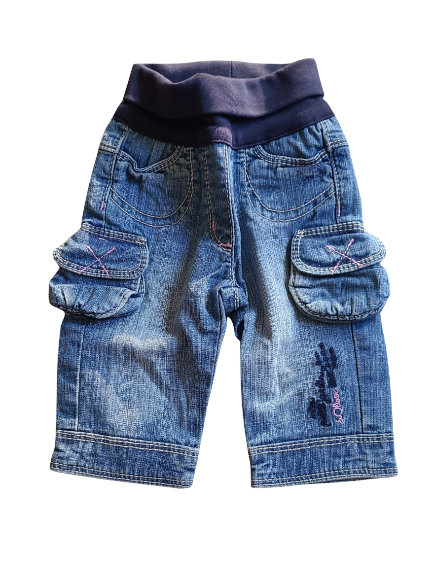 Jeansbroek Zakken S-Oliver Blauw