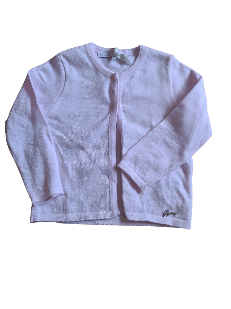 Gilet Katoen Gymp Roze